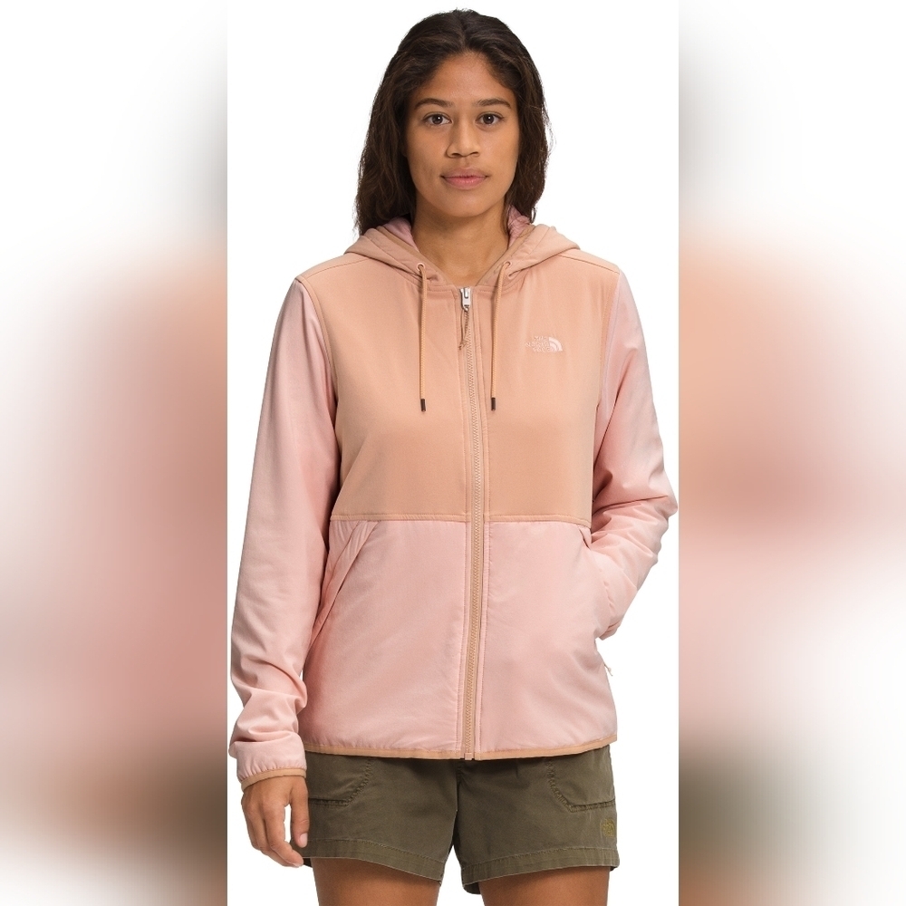 The North Face Mountain Sweatshirt Hoodie 3.0 - Women's Size Medium Pink Color